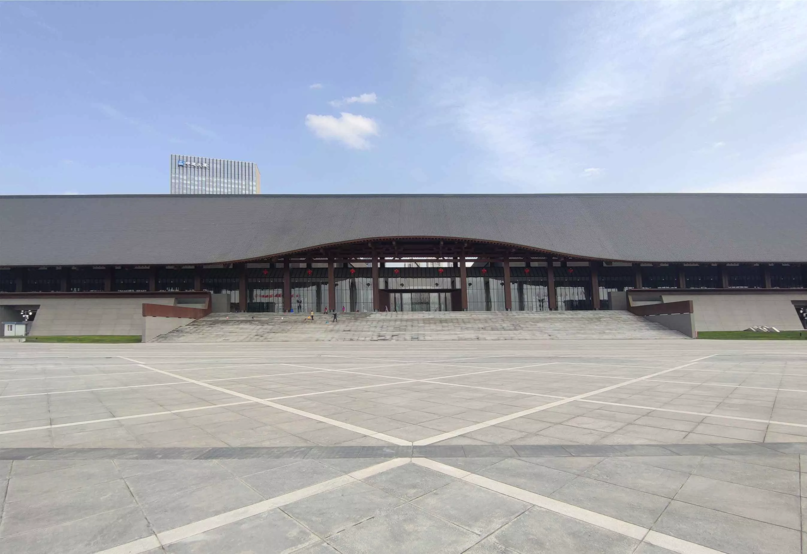 北京大学图书馆外墙清洗